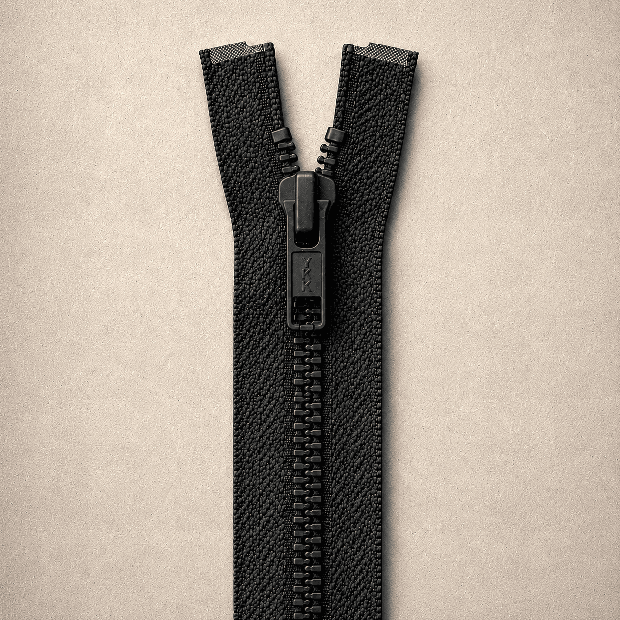 Cierre YKK — Metal Black Oxide